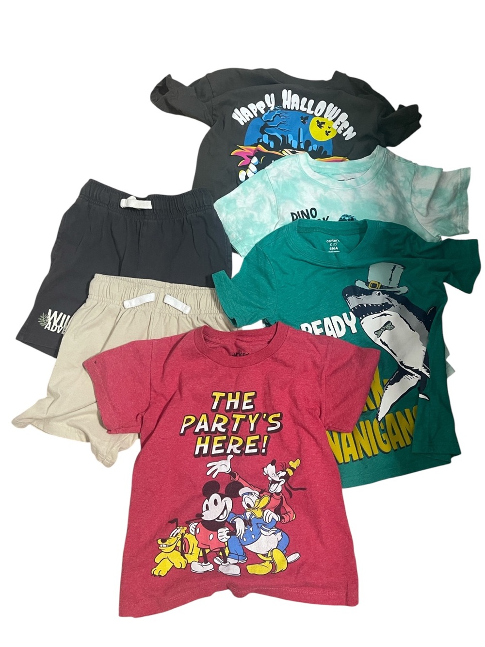 Assorted Kids Tees & Shorts